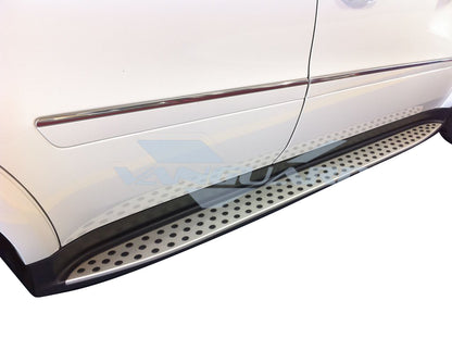 Vanguard Brushed Aluminum Side Steps & Running Boards Running Boards Running Board for 2008-2012 mercedes-benz gl550 nan