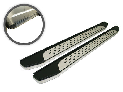 Vanguard Polished Chrome Side Steps & Running Boards Running Boards Running Board for 2011-2020 jeep grand cherokee nan