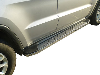 Vanguard Polished Chrome Side Steps & Running Boards Running Boards Running Board for 2011-2020 jeep grand cherokee nan