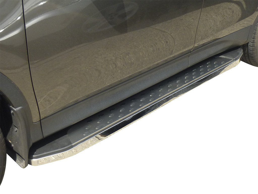 Vanguard Polished Chrome Side Steps & Running Boards Running Boards Running Board for 2013-2018 toyota rav4 nan