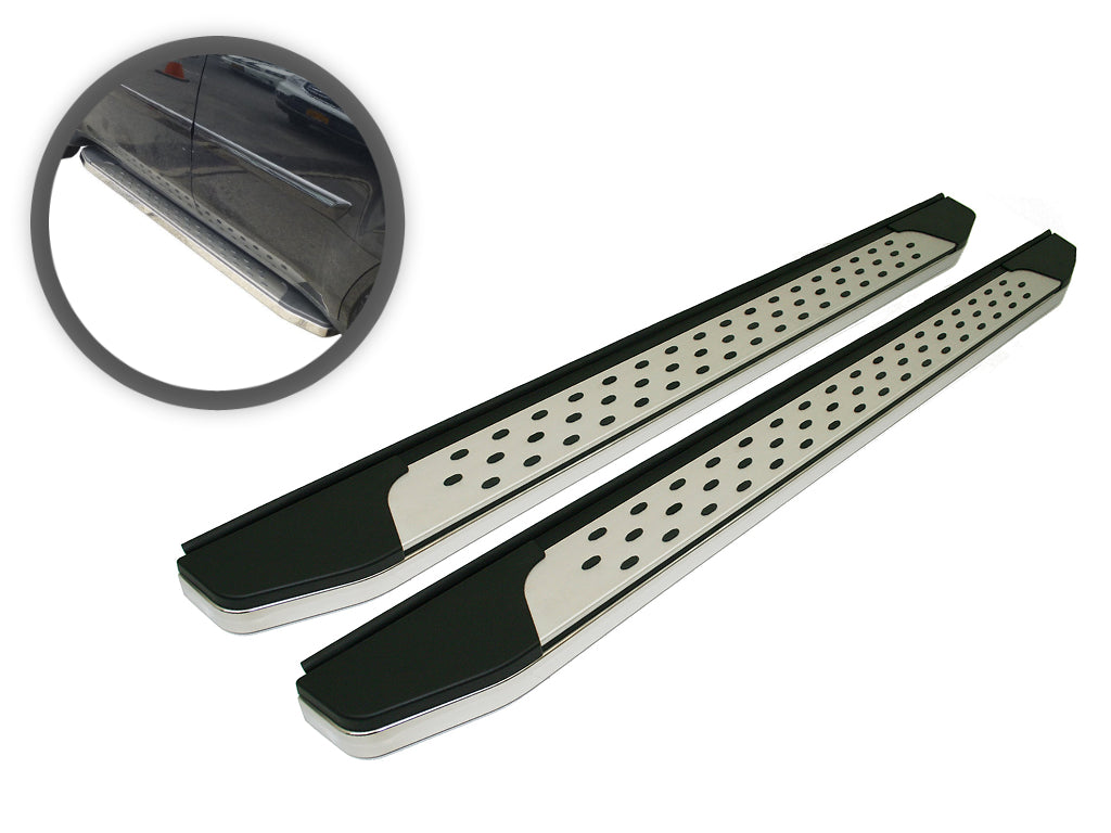 Vanguard Polished Chrome Side Steps & Running Boards Running Boards Running Board for 2015-2023 jeep renegade nan