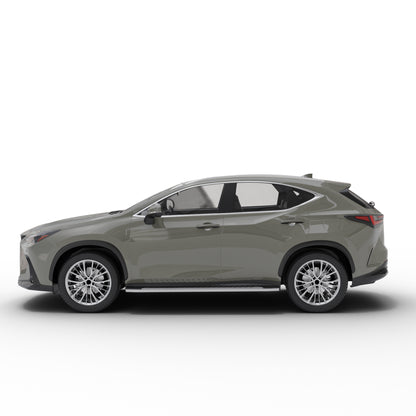 Vanguard Polished Chrome Side Steps & Running Boards Running Boards Step Nerf Bar for 2022-2024 lexus nx350