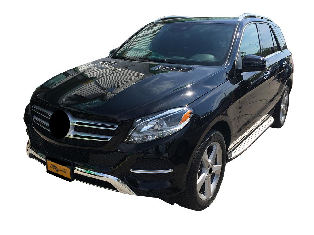 Vanguard Brushed Aluminum Side Steps & Running Boards Running Boards Running Board for 2016-2018 mercedes-benz gle550e nan