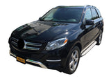 Vanguard Brushed Aluminum Side Steps & Running Boards Running Boards Running Board for 2012-2014 mercedes-benz ml550 nan