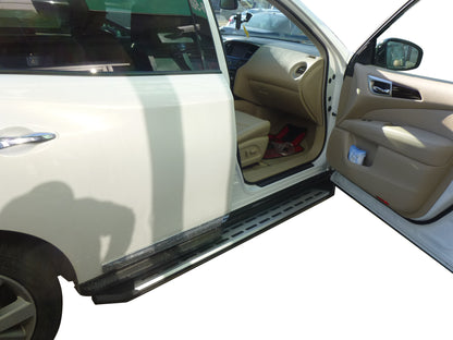 Vanguard Brushed Aluminum Side Steps & Running Boards Running Boards Running Board for 2013-2013 infiniti jx35 nan
