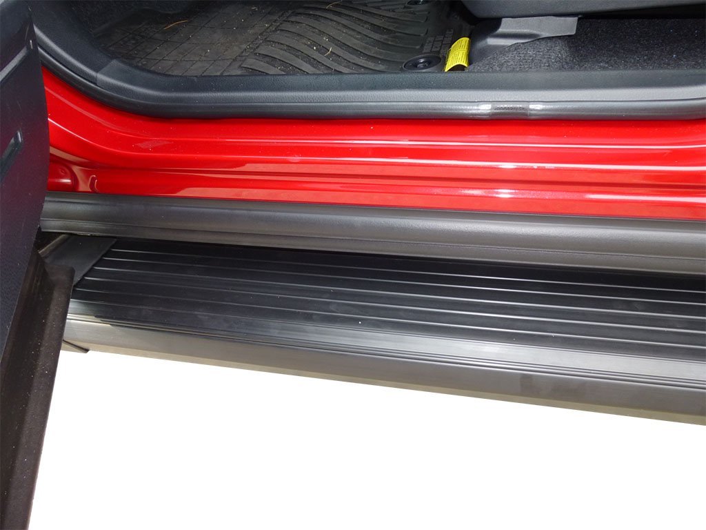 Vanguard Black Side Steps & Running Boards Running Boards Running Board for 2013-2015 toyota rav4 nan