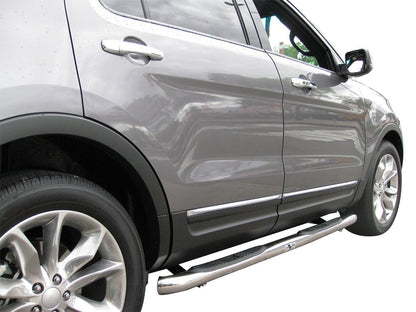 Vanguard Stainless Steel Side Steps & Running Boards Side Steps Running Board for 2011-2019 ford explorer nan