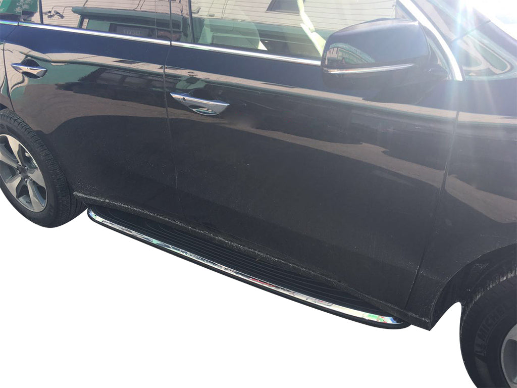 Vanguard Black Side Steps & Running Boards Running Boards Running Board for 2017-2020 acura mdx nan
