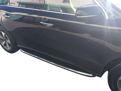 Vanguard Black Side Steps & Running Boards Running Boards Running Board for 2017-2020 acura mdx nan