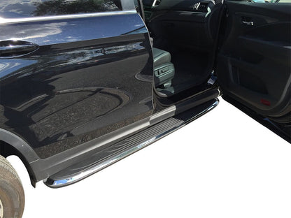 Vanguard Black Side Steps & Running Boards Running Boards Running Board for 2014-2016 acura mdx nan