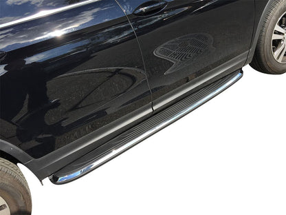 Vanguard Black Side Steps & Running Boards Running Boards Running Board for 2016-2022 honda pilot nan