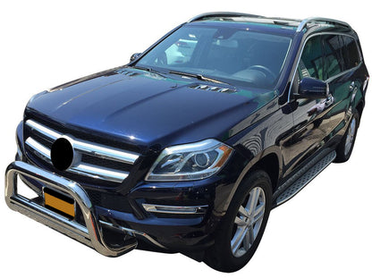 Vanguard Brushed Aluminum Side Steps & Running Boards Running Boards Running Board for 2017-2019 mercedes-benz gls450 nan