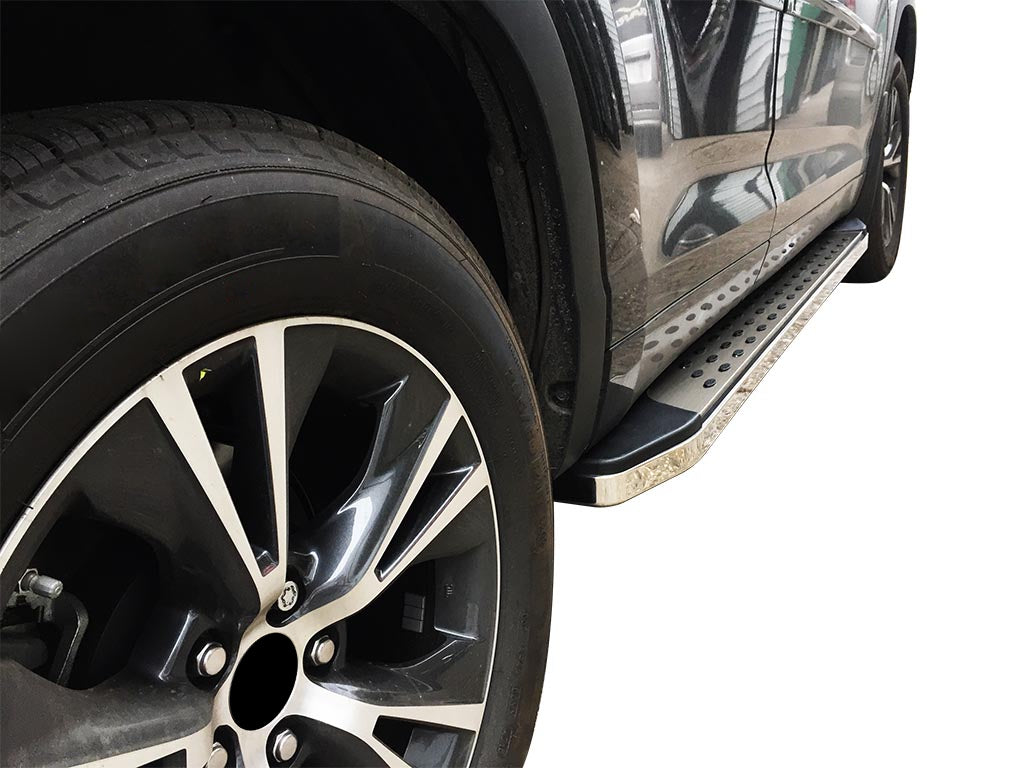 Vanguard Polished Chrome Side Steps & Running Boards Running Boards Running Board for 2010-2024 toyota 4runner limited