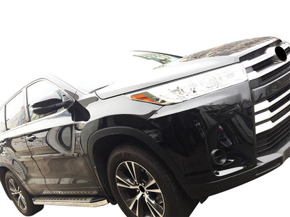 Vanguard Polished Chrome Side Steps & Running Boards Running Boards Running Board for 2010-2024 toyota 4runner limited