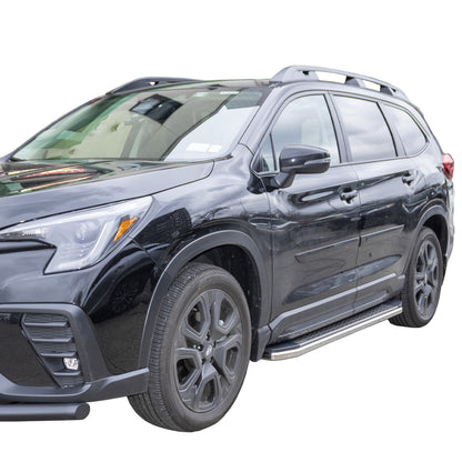 Vanguard Polished Chrome Side Steps & Running Boards Running Boards Running Board for 2019-2024 subaru ascent