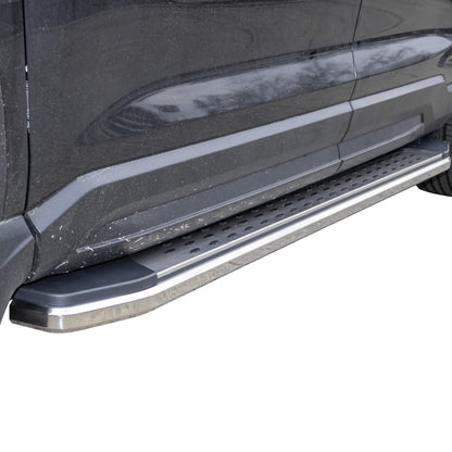 Vanguard Polished Chrome Side Steps & Running Boards Running Boards Running Board for 2019-2024 subaru ascent