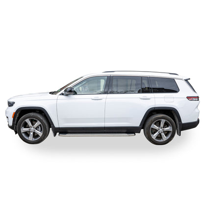 Vanguard Polished Chrome Side Steps & Running Boards Running Boards Step Nerf Bar for 2021-2024 jeep grand cherokee l