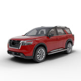 Vanguard Polished Chrome Side Steps & Running Boards Running Boards Step Nerf Bar for 2022-2024 nissan pathfinder
