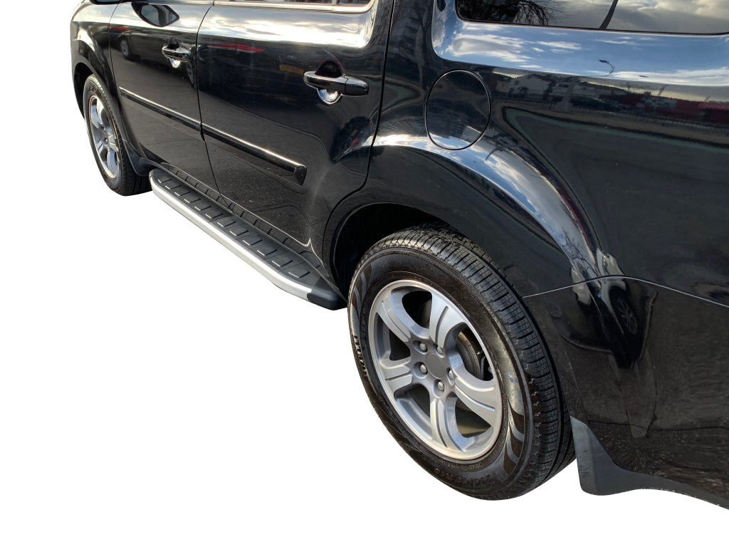 Vanguard Black Side Steps & Running Boards Running Boards Running Board for 2009-2015 honda pilot nan