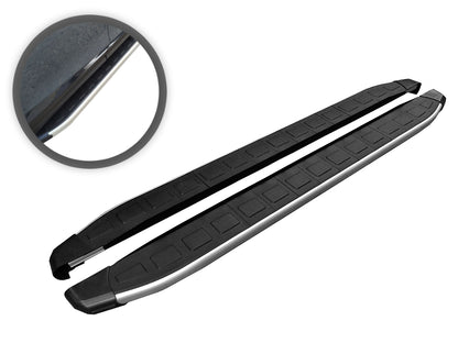 Vanguard Black Side Steps & Running Boards Running Boards Running Board for 2017-2024 honda ridgeline nan
