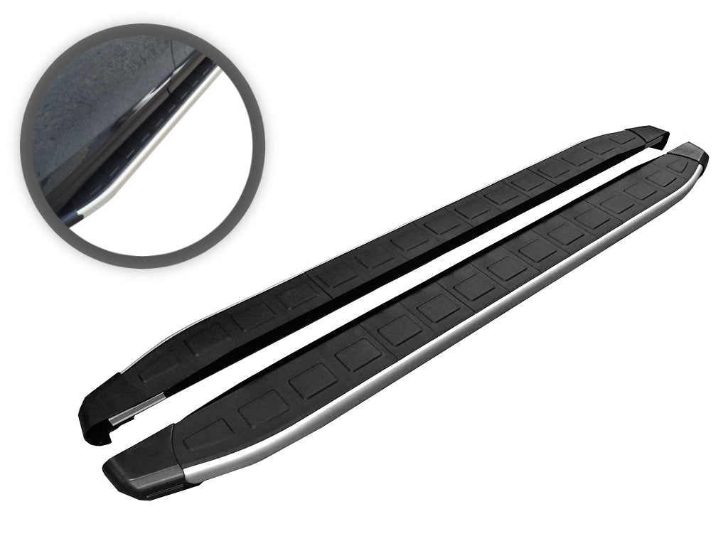 Vanguard Black Side Steps & Running Boards Running Boards Running Board for 2016-2022 honda pilot nan