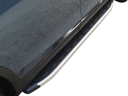 Vanguard Black Side Steps & Running Boards Running Boards Running Board for 2016-2022 honda pilot nan