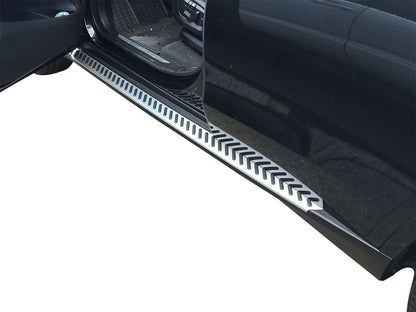 Vanguard Brushed Aluminum Side Steps & Running Boards Running Boards Running Board for 2015-2018 bmw x4 nan