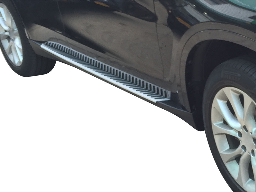 Vanguard Brushed Aluminum Side Steps & Running Boards Running Boards Running Board for 2015-2018 bmw x4 nan