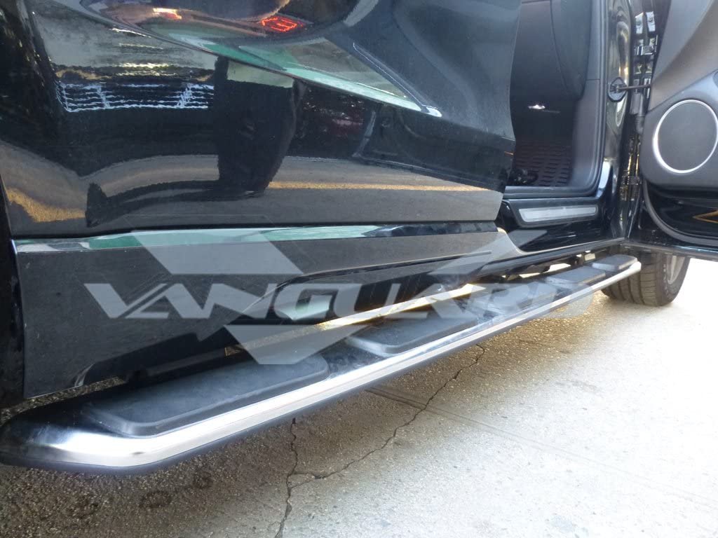 Vanguard Brushed Aluminum Side Steps & Running Boards Running Boards Running Board for 2015-2020 audi q3 nan