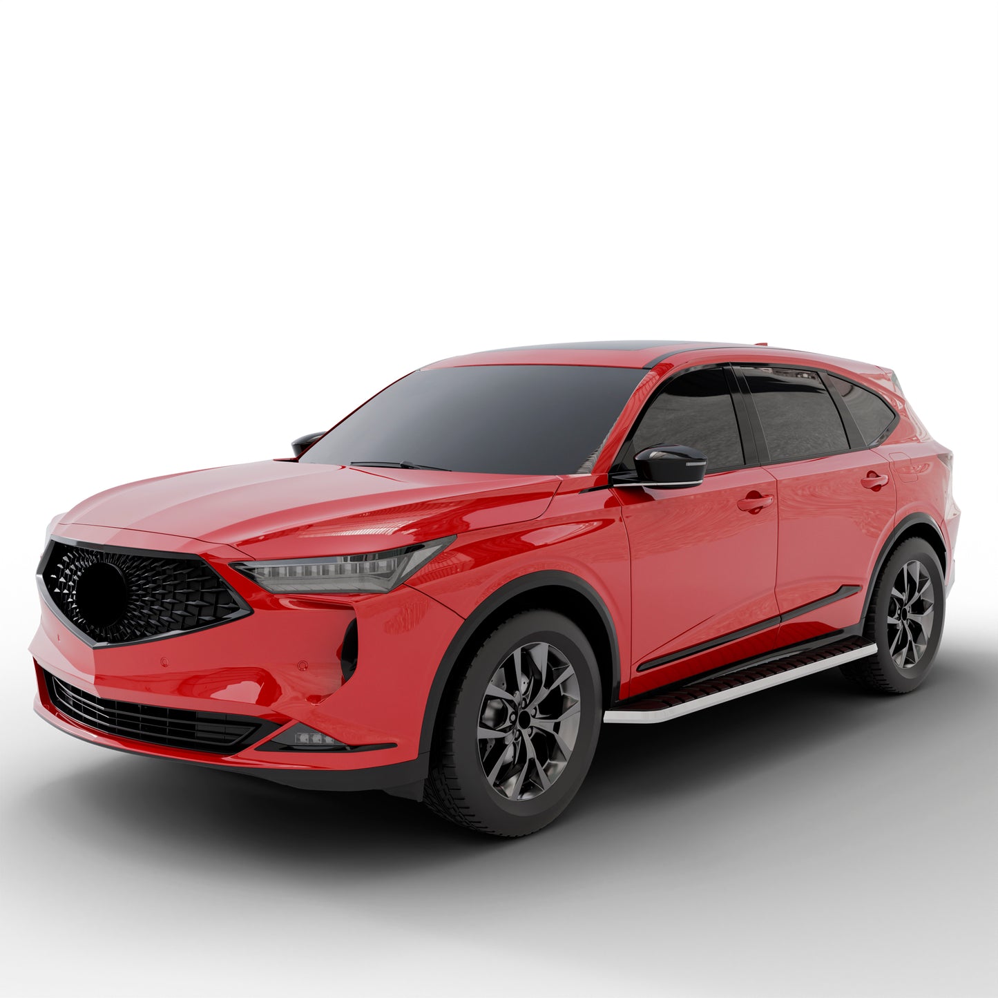 Vanguard Black Side Steps & Running Boards Running Boards Running Board for 2019-2024 acura rdx