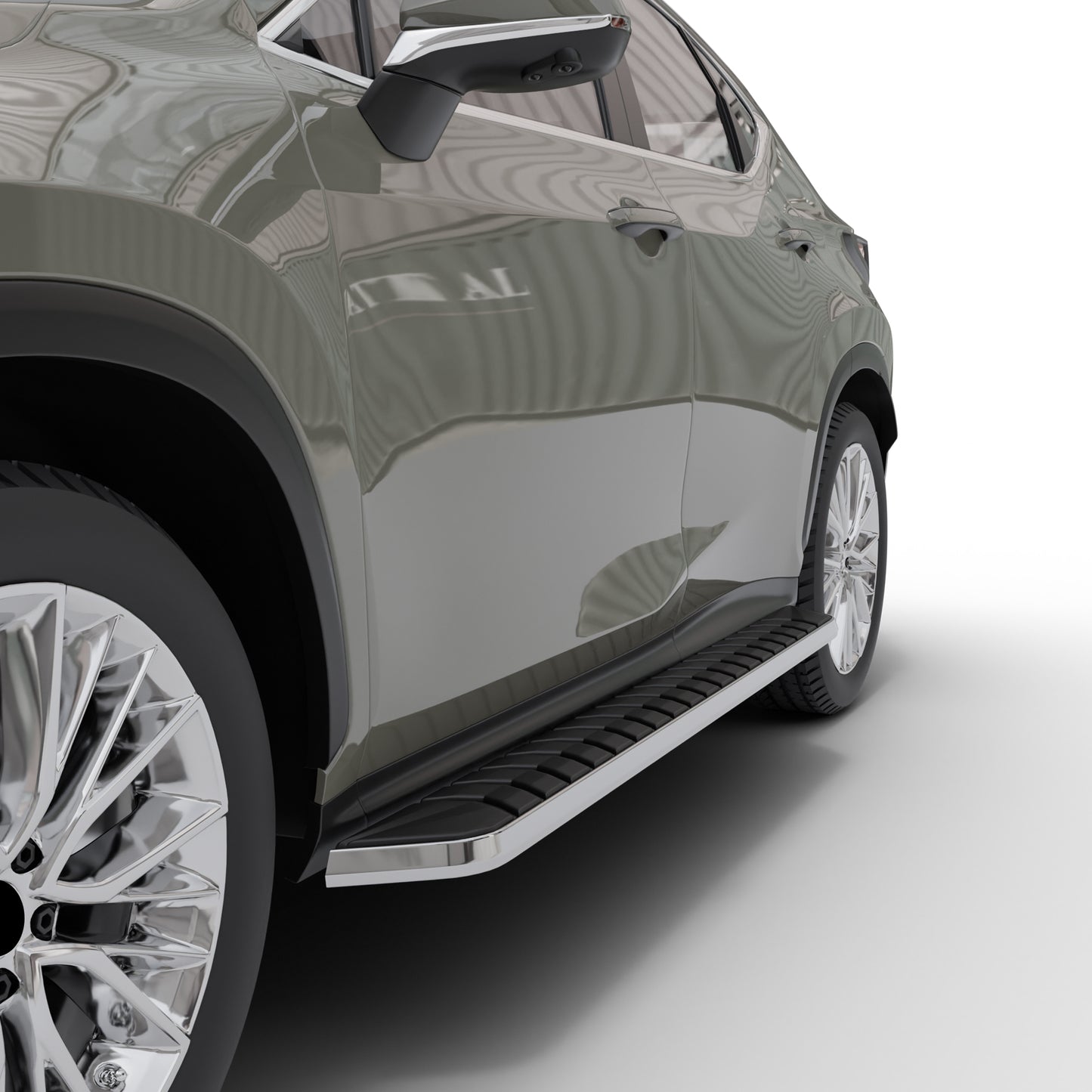 Vanguard Black Side Steps & Running Boards Running Boards Step Nerf Bar for 2022-2024 lexus nx250