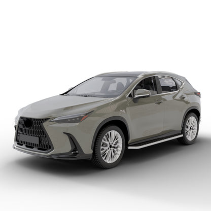 Vanguard Black Side Steps & Running Boards Running Boards Step Nerf Bar for 2022-2024 lexus nx350