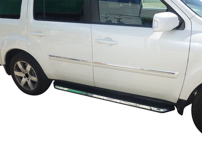 Vanguard Black Side Steps & Running Boards Running Boards Running Board for 2015-2024 nissan murano nan