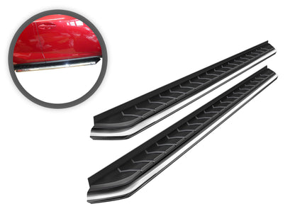 Vanguard Black Side Steps & Running Boards Running Boards Running Board for 2018-2024 volkswagen tiguan