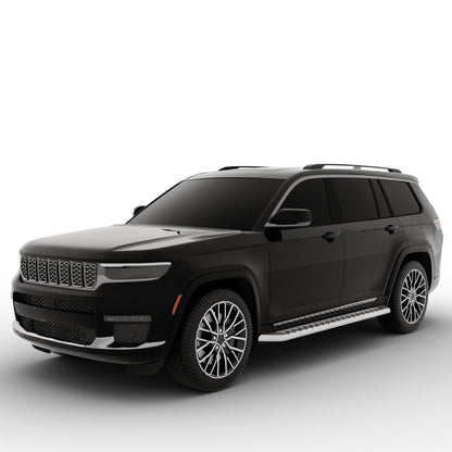 Vanguard Black Side Steps & Running Boards Running Boards Step Nerf Bar for 2022-2024 jeep grand cherokee
