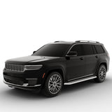 Vanguard Black Side Steps & Running Boards Running Boards Step Nerf Bar for 2022-2024 jeep grand cherokee