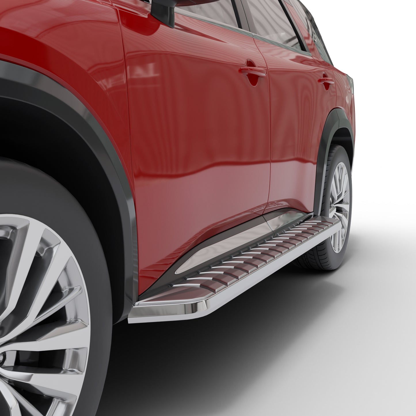 Vanguard Black Side Steps & Running Boards Running Boards Step Nerf Bar for 2022-2024 nissan pathfinder