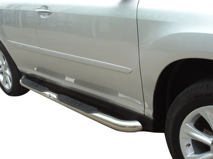 Vanguard Stainless Steel Side Steps & Running Boards Side Steps Running Board for 2007-2021 toyota tundra nan