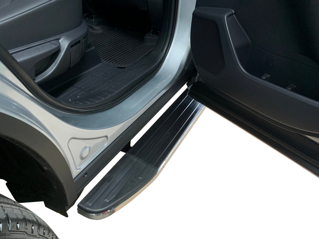 Vanguard Black Side Steps & Running Boards Running Boards Running Board for 2014-2019 toyota highlander nan