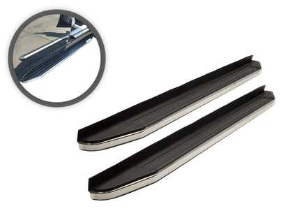 Vanguard Black Side Steps & Running Boards Running Boards Running Board for 2017-2024 honda ridgeline nan