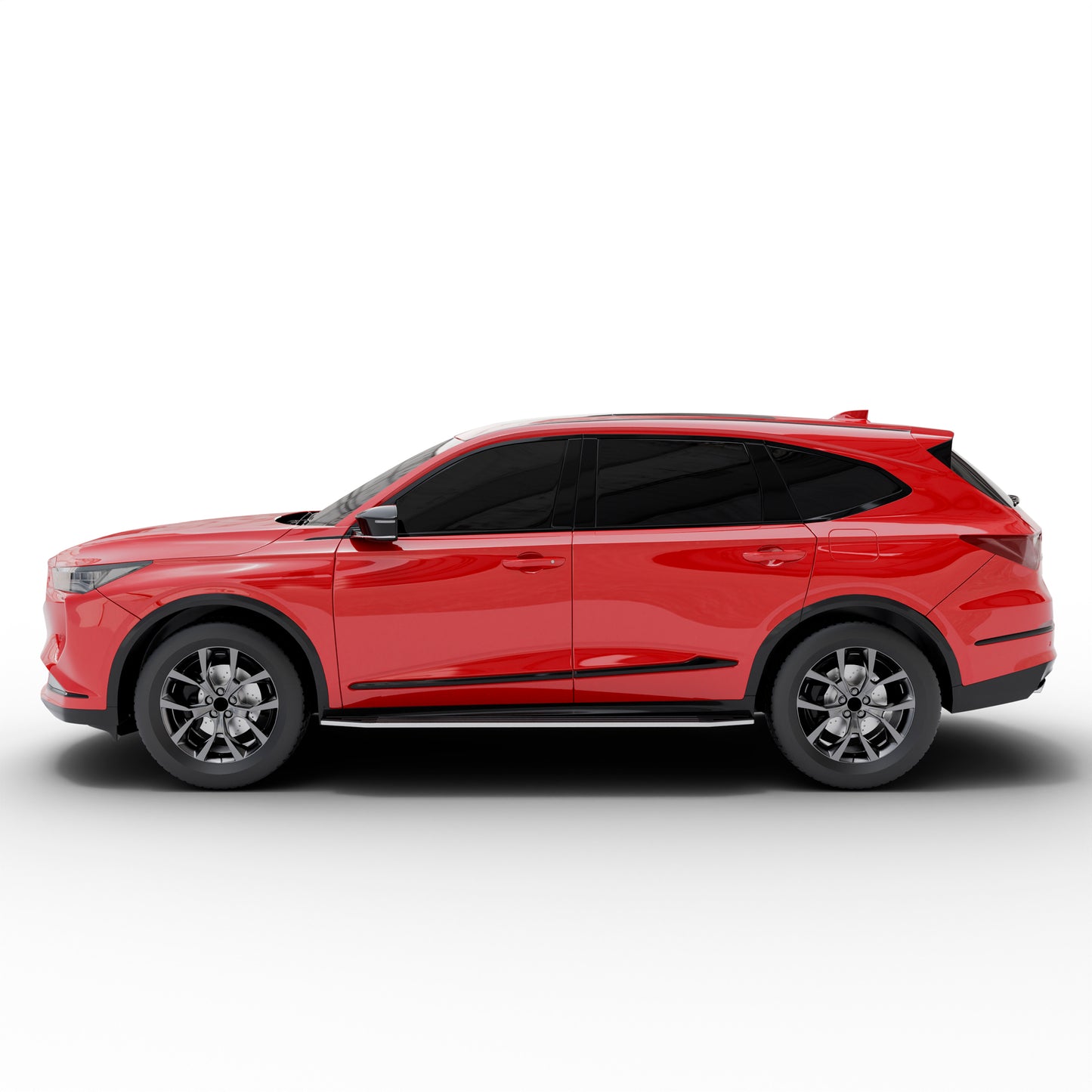 Vanguard Black Side Steps & Running Boards Running Boards Running Board for 2019-2024 acura rdx