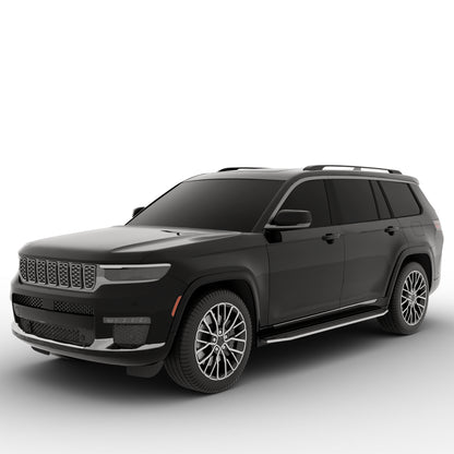 Vanguard Black Side Steps & Running Boards Running Boards Step Nerf Bar for 2022-2024 jeep grand cherokee