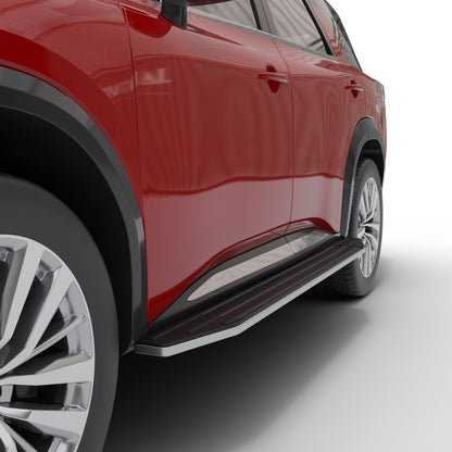 Vanguard Black Side Steps & Running Boards Running Boards Step Nerf Bar for 2022-2024 infiniti qx60