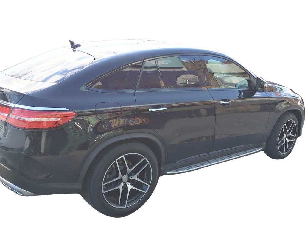 Vanguard Brushed Aluminum Side Steps & Running Boards Running Boards Running Board for 2012-2014 mercedes-benz ml550 nan