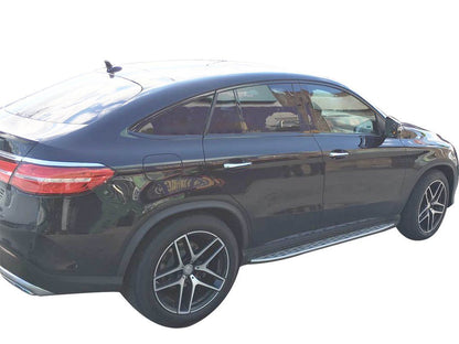 Vanguard Brushed Aluminum Side Steps & Running Boards Running Boards Running Board for 2012-2015 mercedes-benz ml63 amg nan