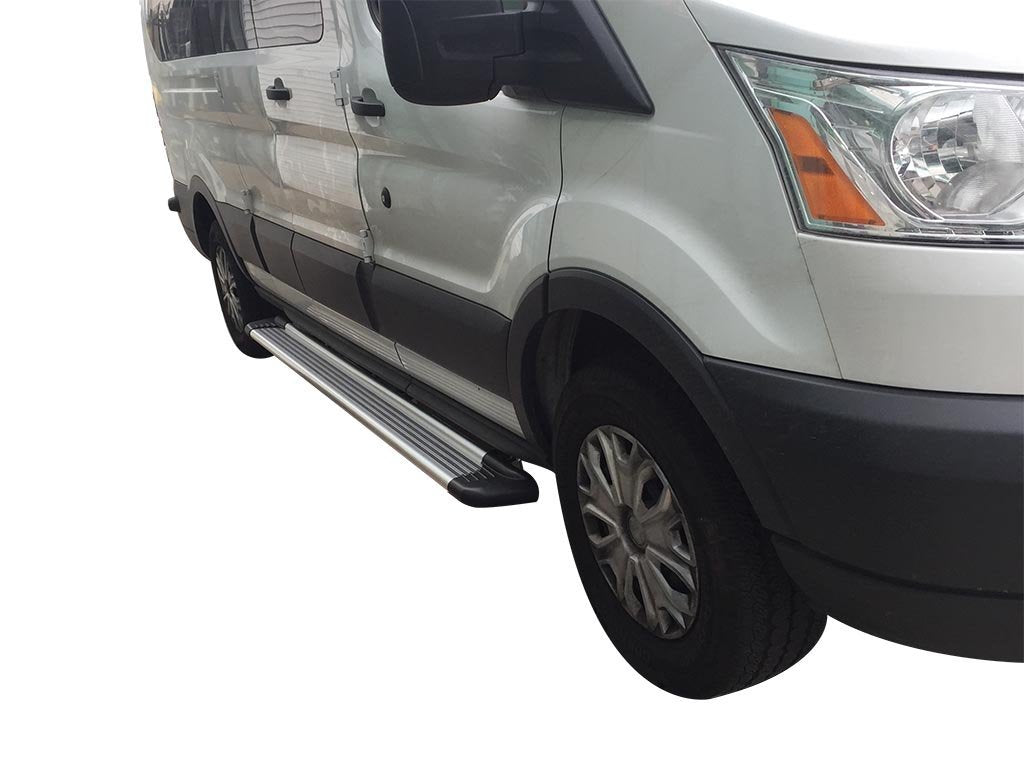 Vanguard Brushed Aluminum Side Steps & Running Boards Running Boards Running Board for 2014-2023 ram promaster 2500 nan