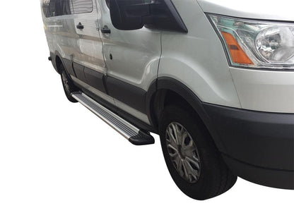 Vanguard Brushed Aluminum Side Steps & Running Boards Running Boards Running Board for 2014-2023 ram promaster 2500 nan