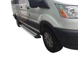 Vanguard Brushed Aluminum Side Steps & Running Boards Running Boards Running Board for 2012-2021 nissan nv1500 nan