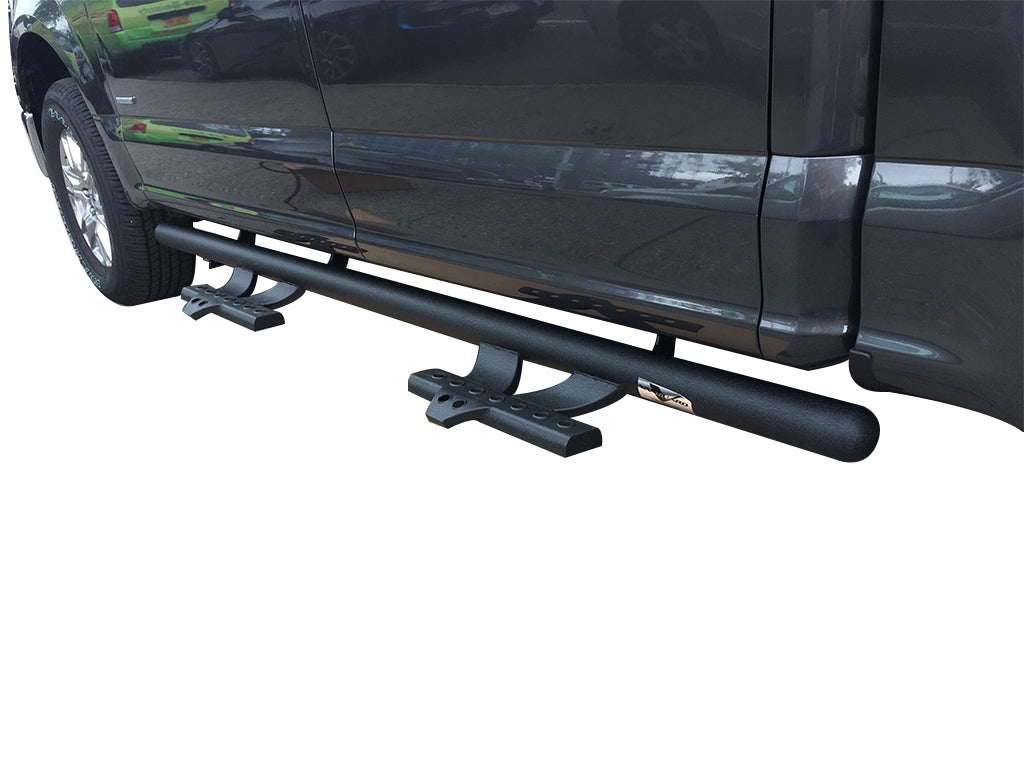 Vanguard Black Powdercoat Side Steps & Running Boards Side Steps Step Nerf Bar for 2011-2018 ram 2500