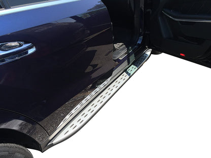 Vanguard Brushed Aluminum Side Steps & Running Boards Running Boards Running Board for 2017-2022 mercedes-benz glc43 amg nan